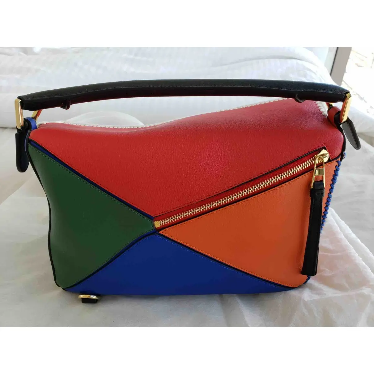 Loewe Puzzle leather handbag for sale