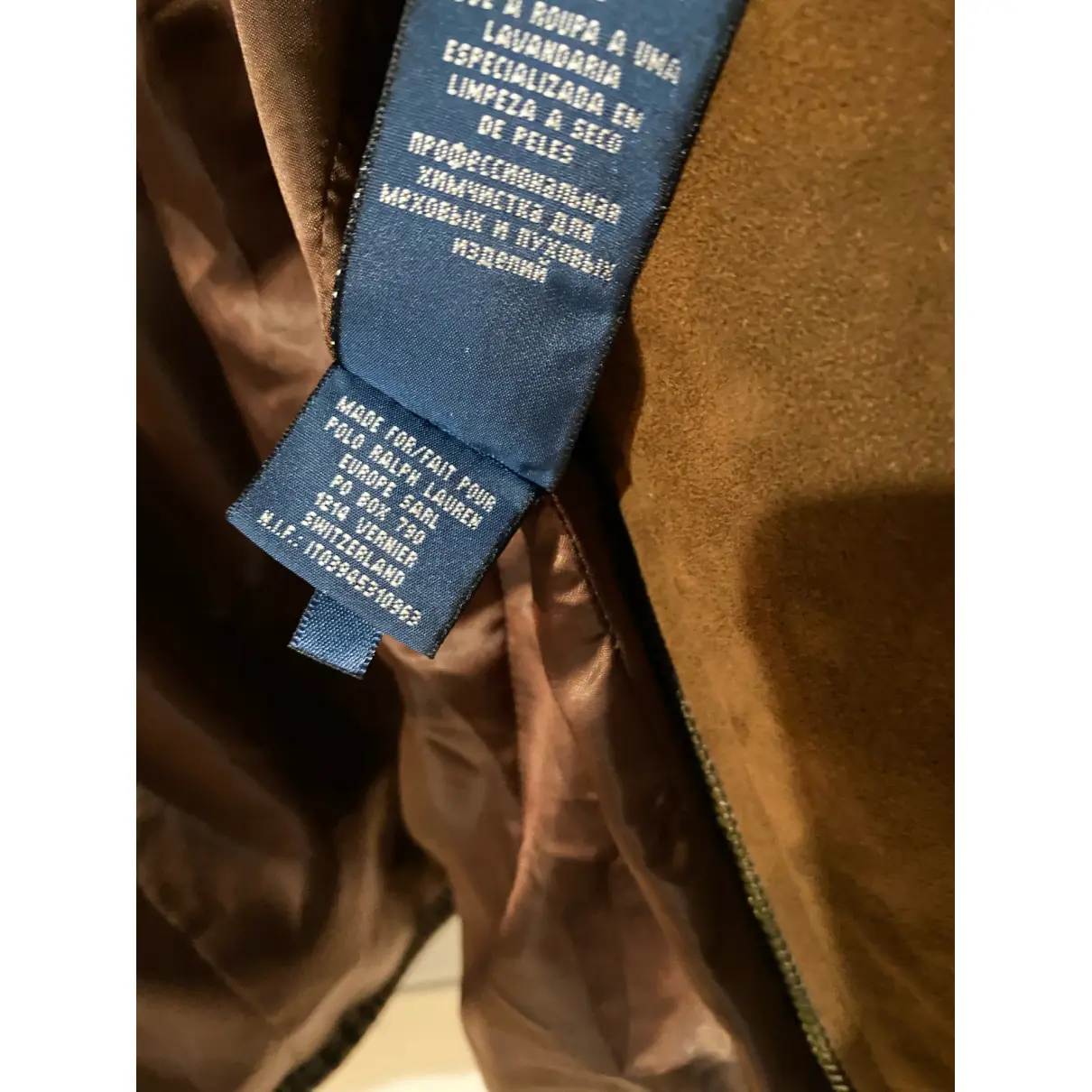 Buy Ralph Lauren Leather coat online - Vintage