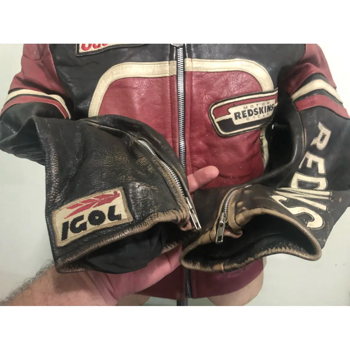 Leather jacket REDSKINS - Vintage