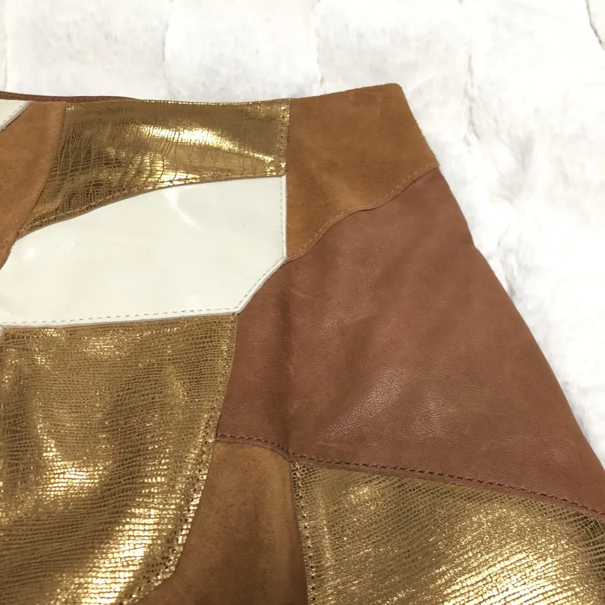 Leather mini skirt Rodarte x & Other Stories
