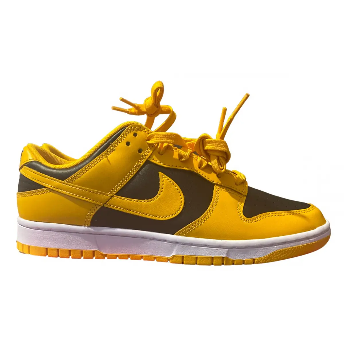 SB Dunk leather low trainers Nike