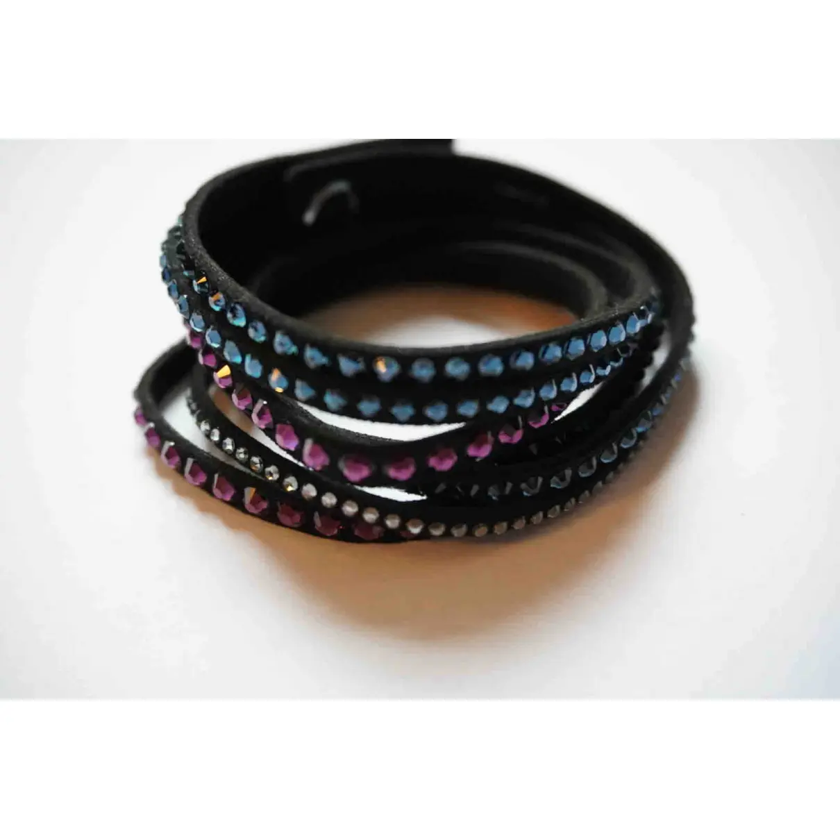 Buy Swarovski Slake leather bracelet online