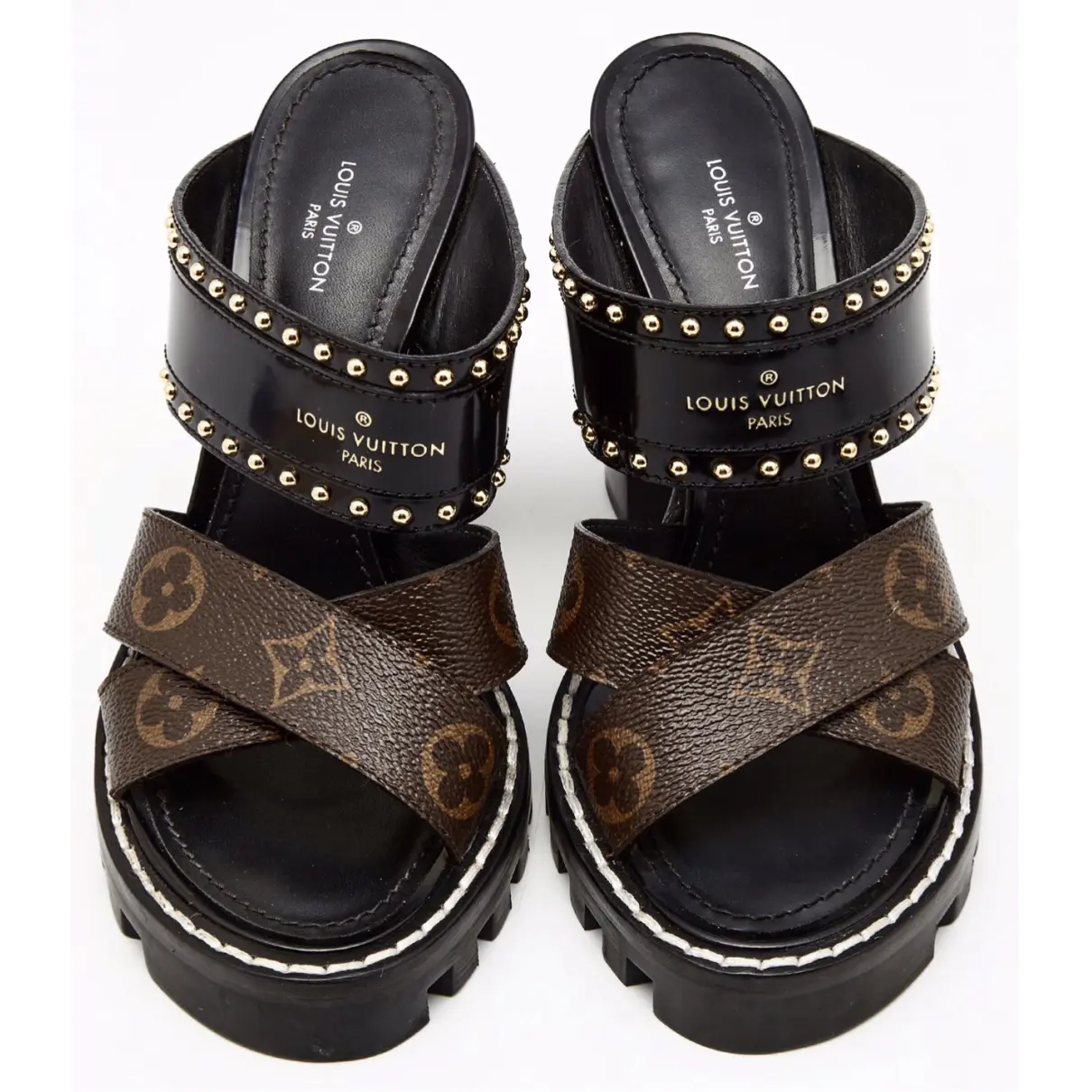 Buy Louis Vuitton Star trail leather sandals online