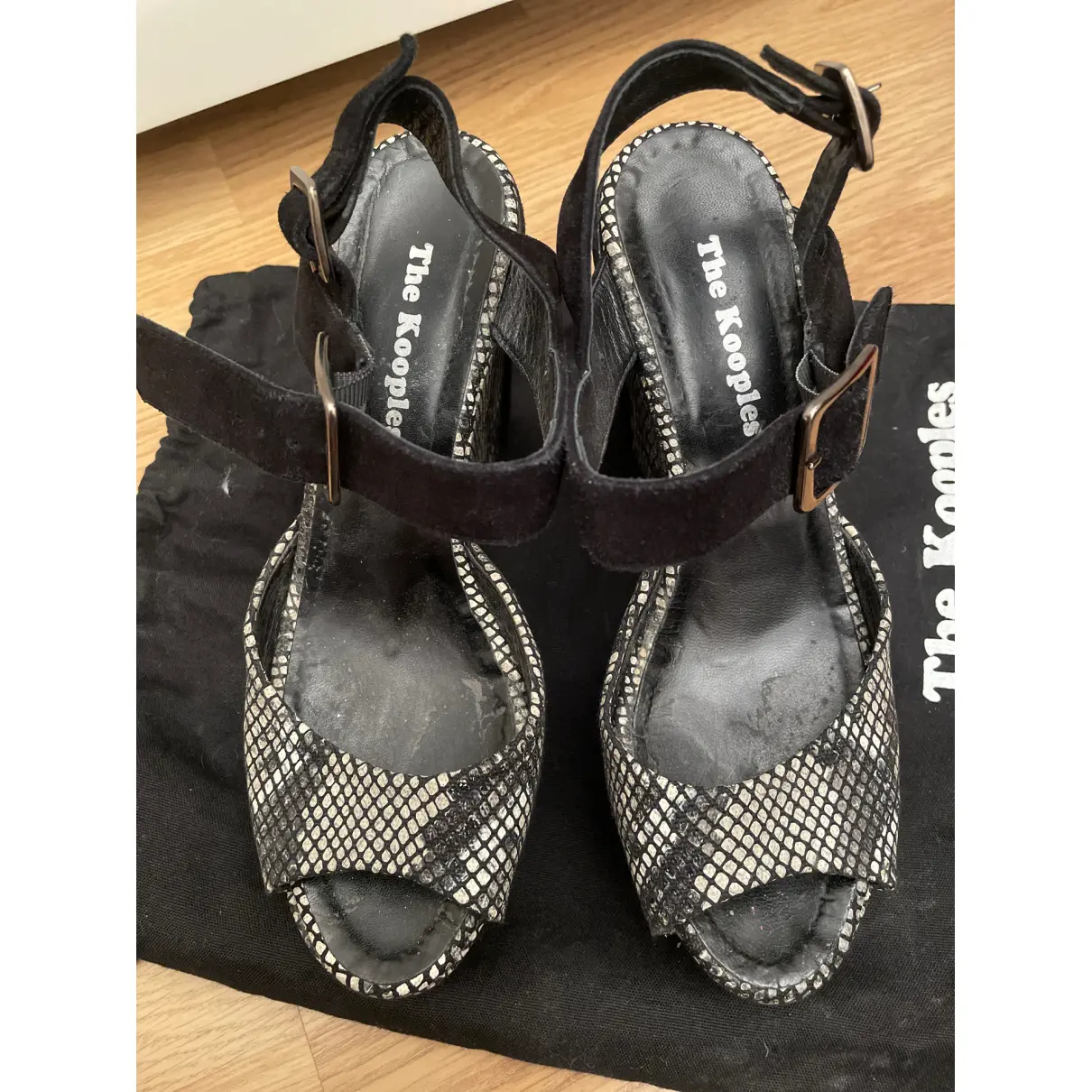 Buy The Kooples Leather sandals online