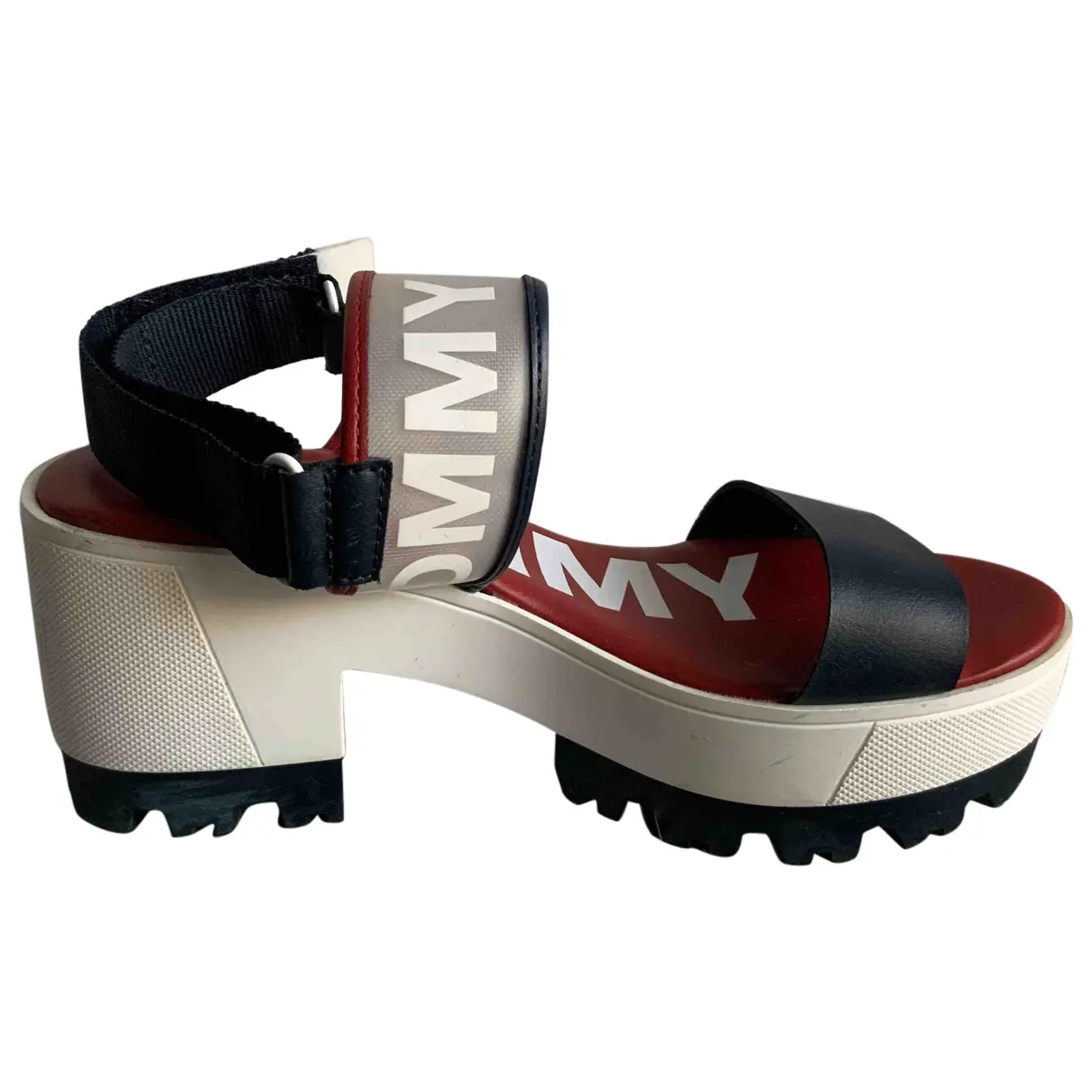 Leather sandals Tommy Jeans