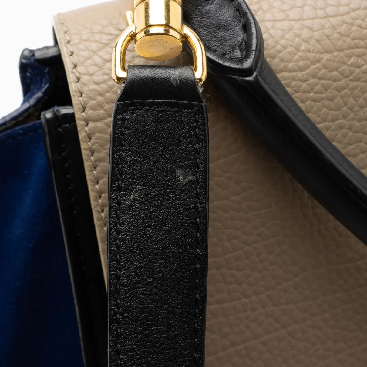 Trapèze leather satchel Celine