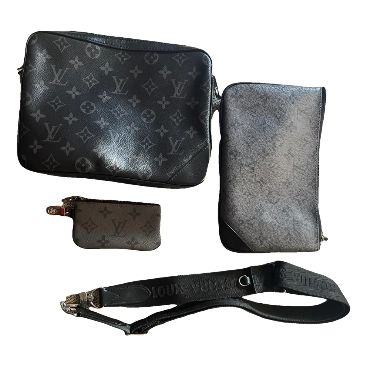 Trio Messenger leather bag Louis Vuitton