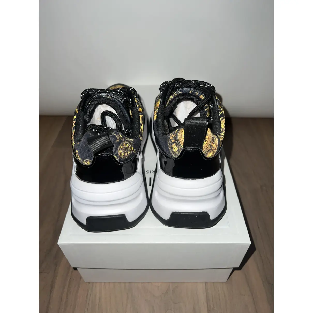 Leather trainers Versace Jeans Couture