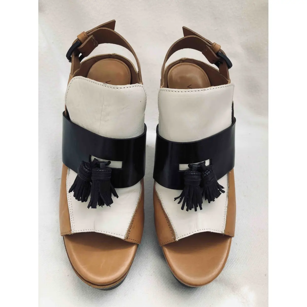 Vic Matié Leather heels for sale
