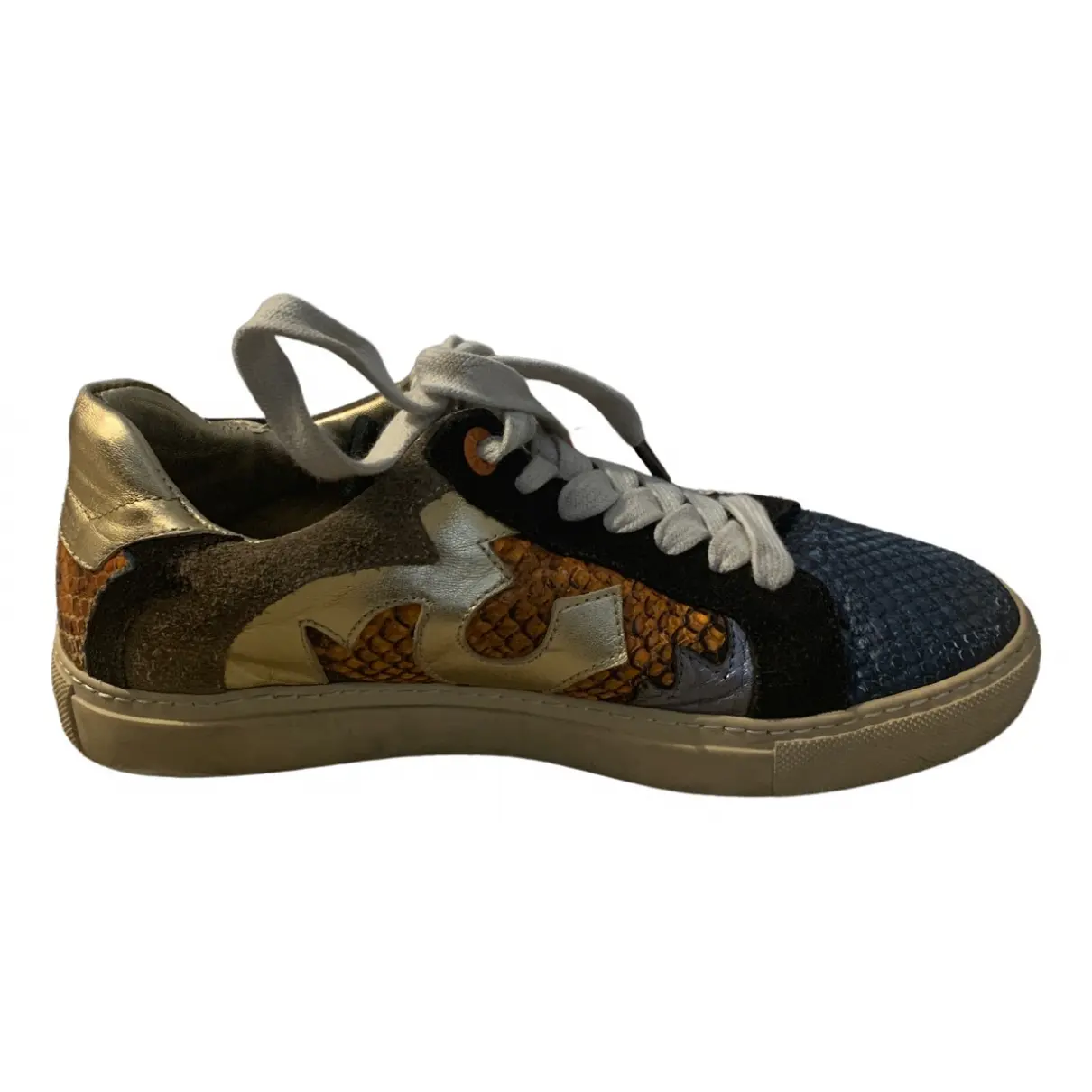 ZV1747 Nash leather trainers Zadig & Voltaire