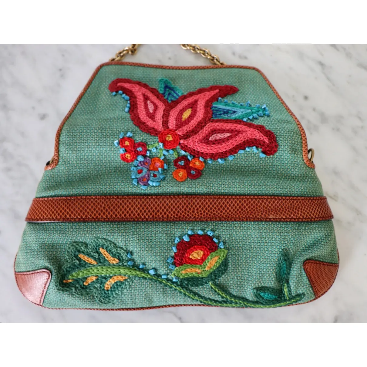 Buy Gucci Lizard clutch bag online