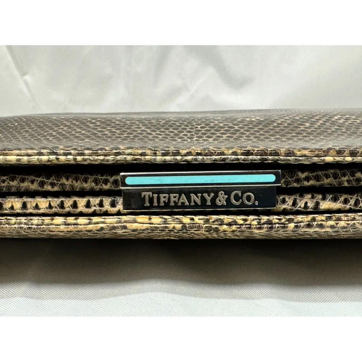 Lizard clutch bag Tiffany & Co