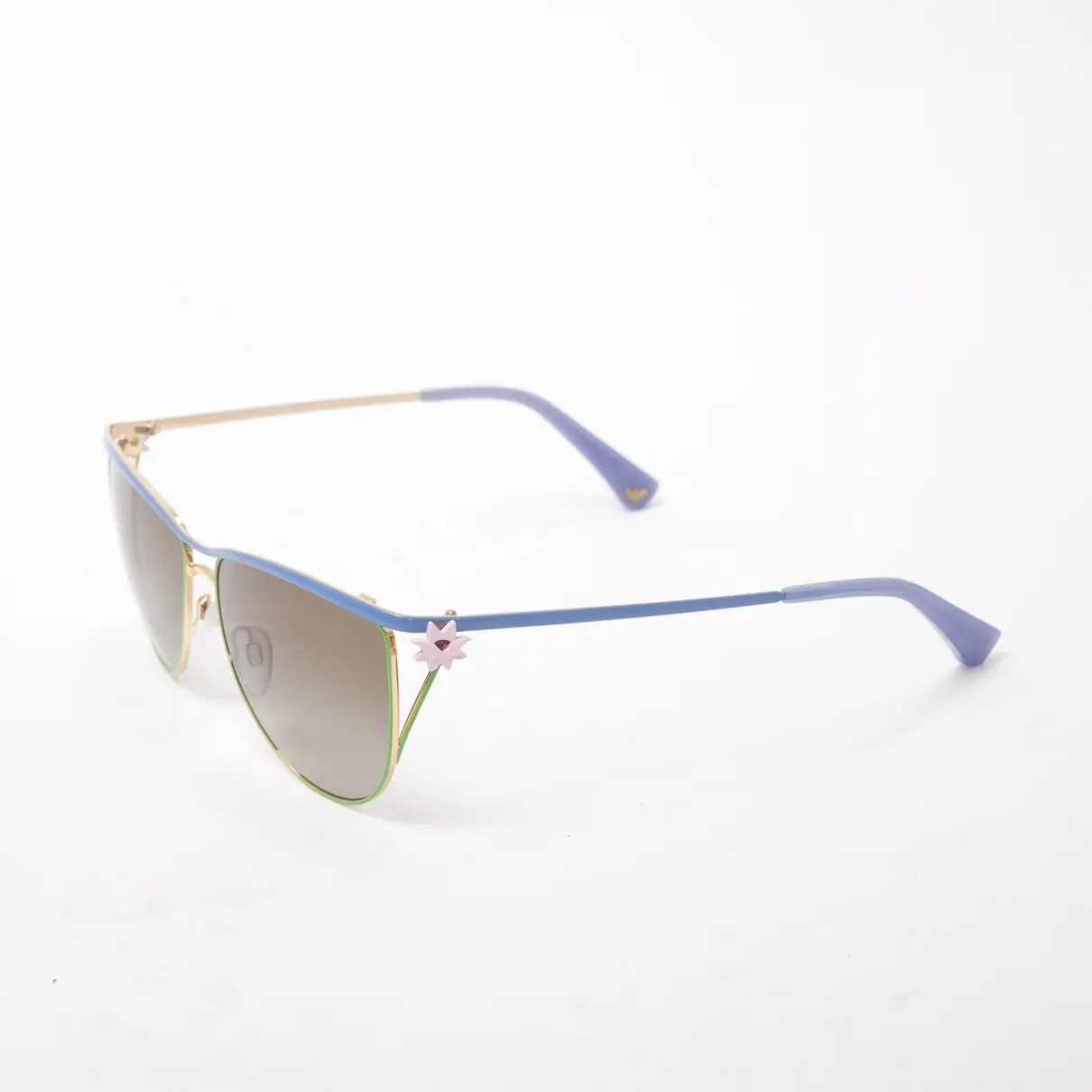 Emporio Armani Multicolour Metal Sunglasses for sale