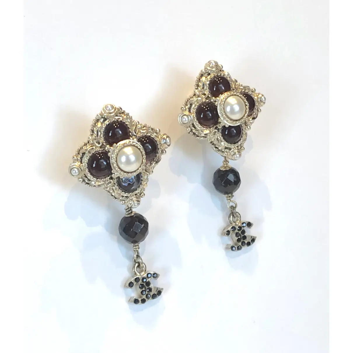 Gripoix earrings Chanel