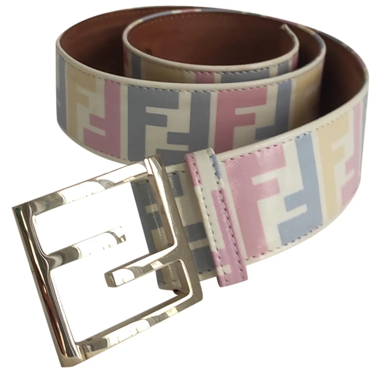 Patent leather belt Fendi - Vintage