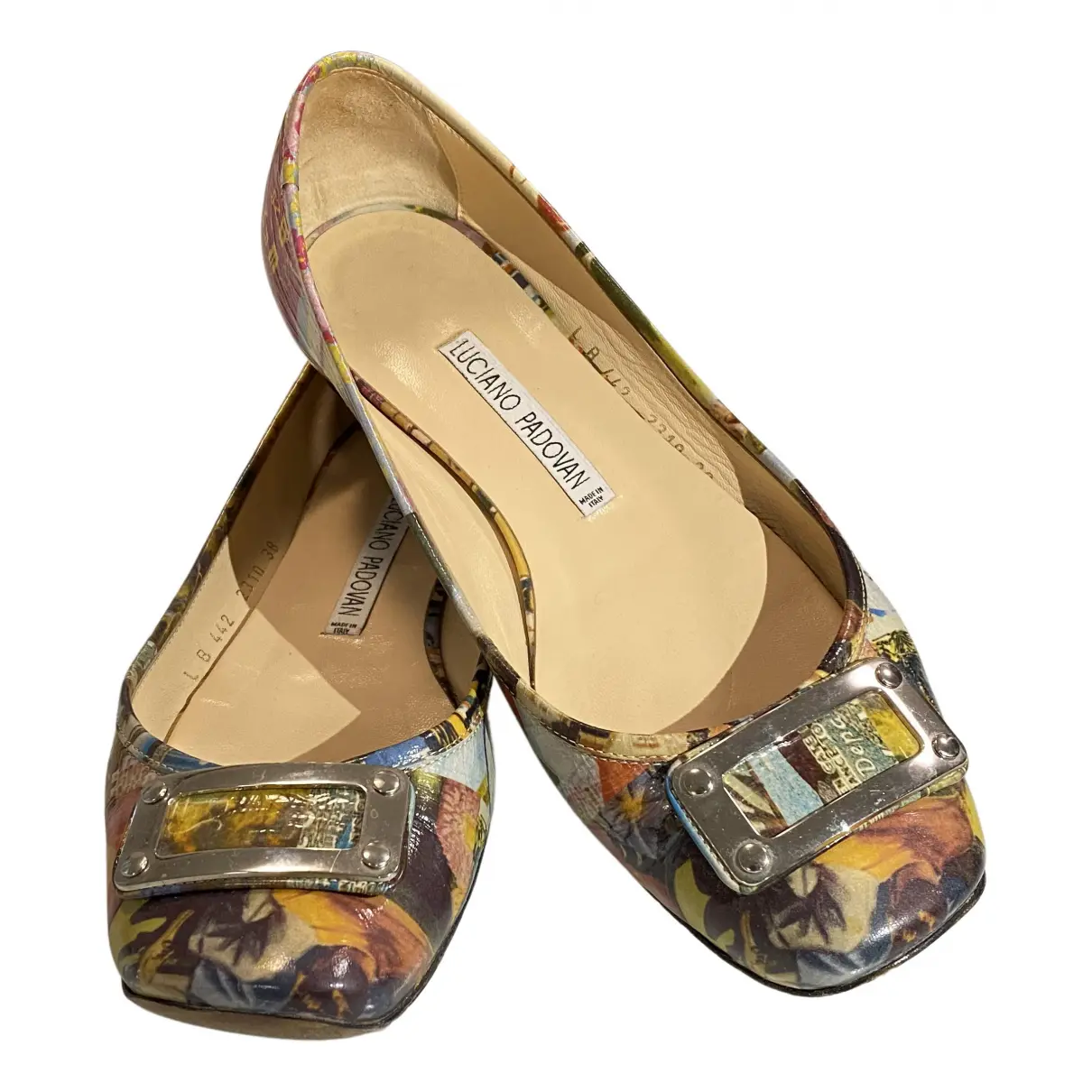 Patent leather ballet flats Luciano Padovan