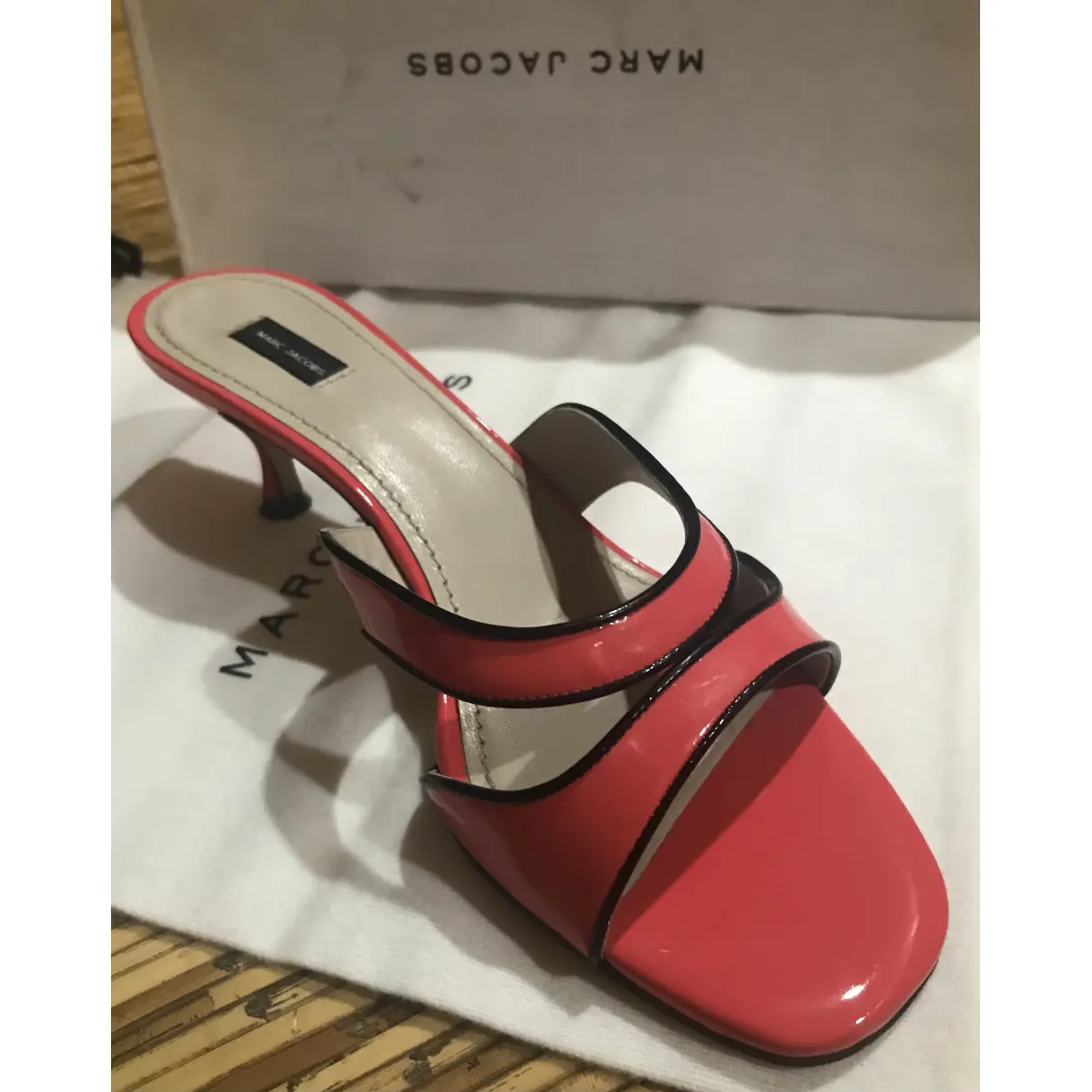 Buy Marc Jacobs Patent leather sandal online