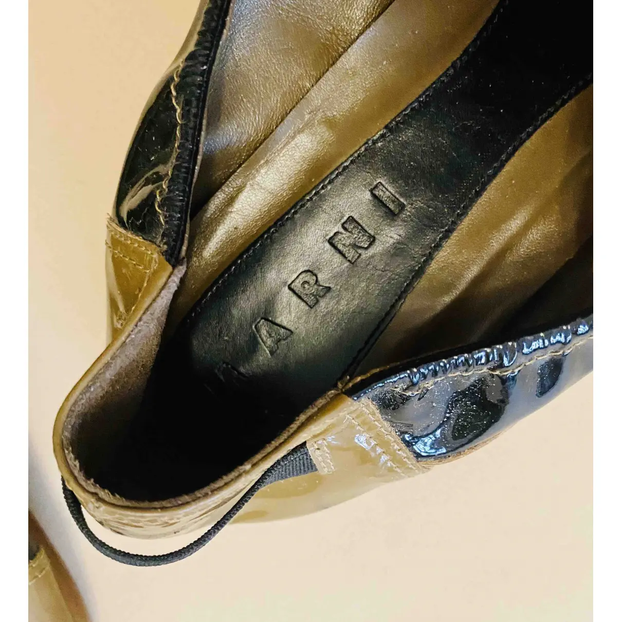 Patent leather ballet flats Marni