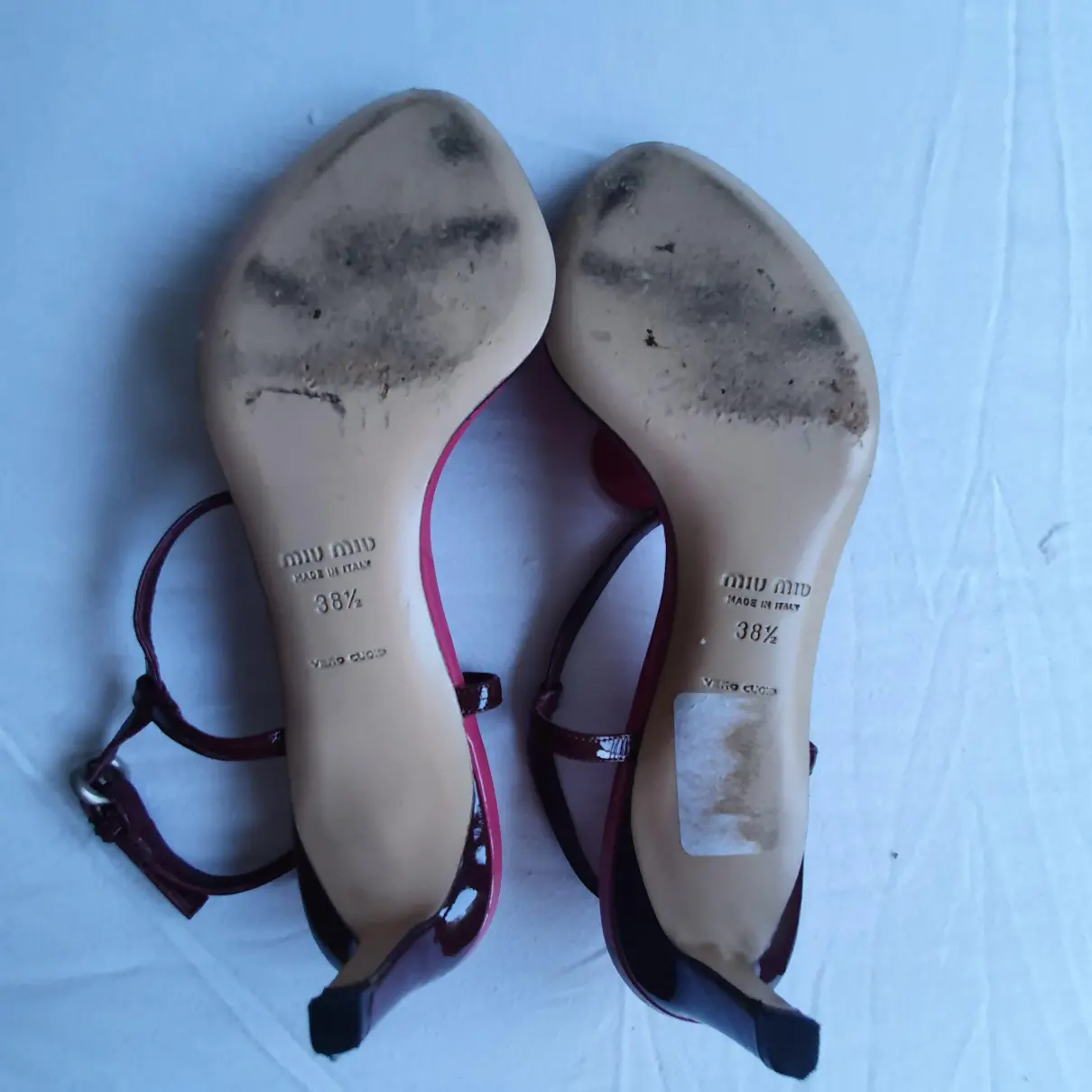 Patent leather sandal Miu Miu - Vintage