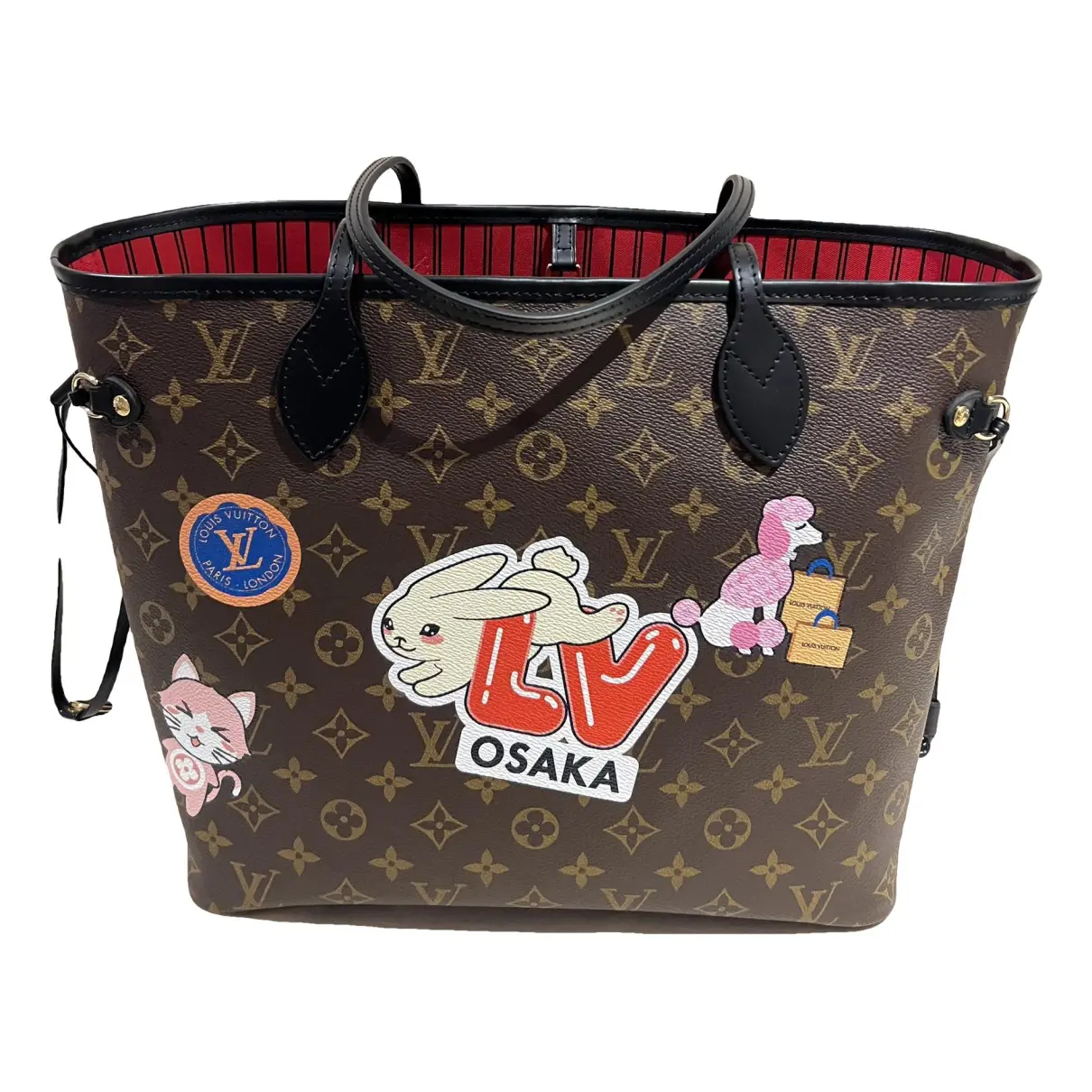 Neverfull patent leather tote Louis Vuitton