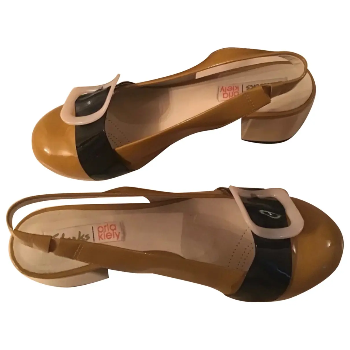 Patent leather heels Orla Kiely
