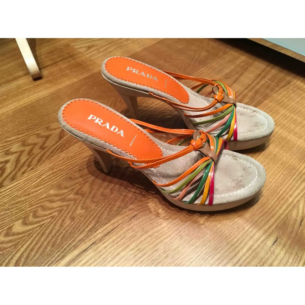 Prada Patent leather mules & clogs for sale
