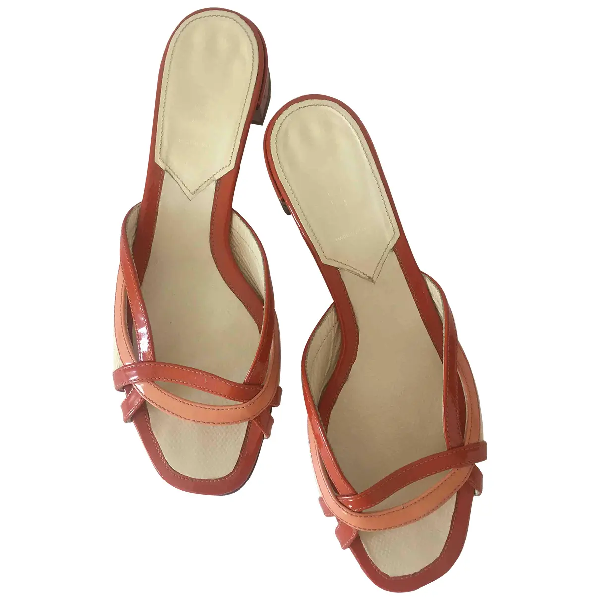 Patent leather sandal Prada - Vintage