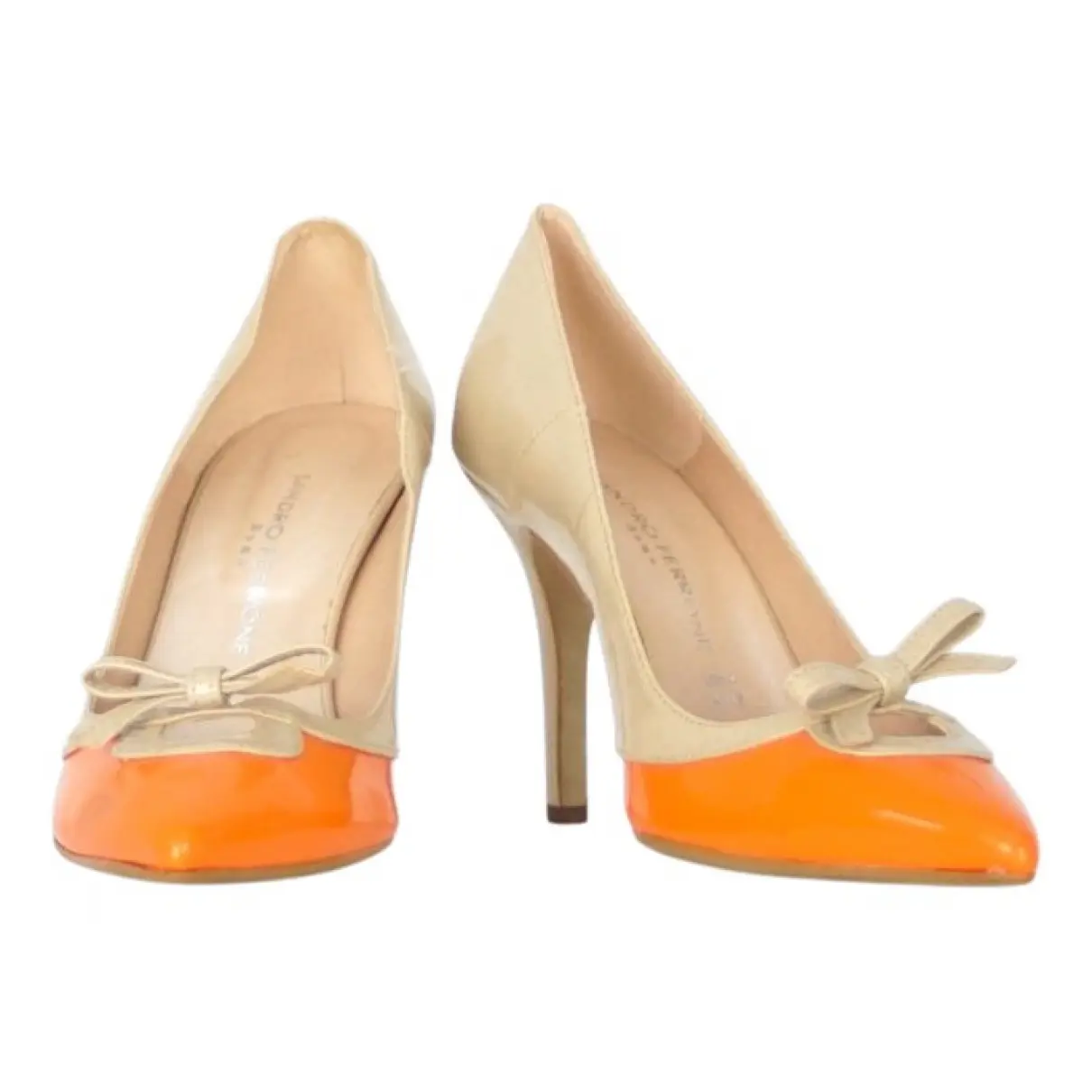 Patent leather heels SANDRO FERRONE