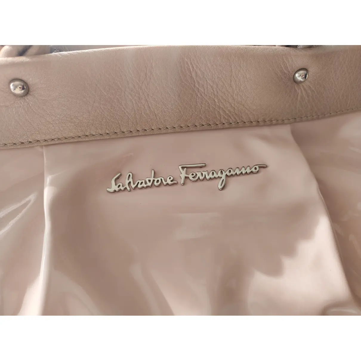 Wanda patent leather handbag Salvatore Ferragamo