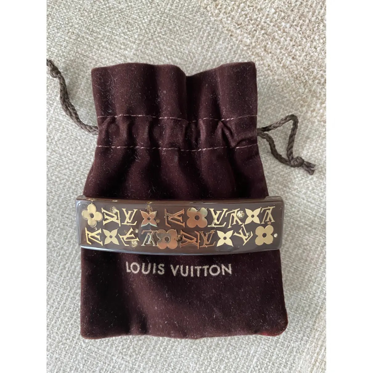 Buy Louis Vuitton Monogram hair accessory online