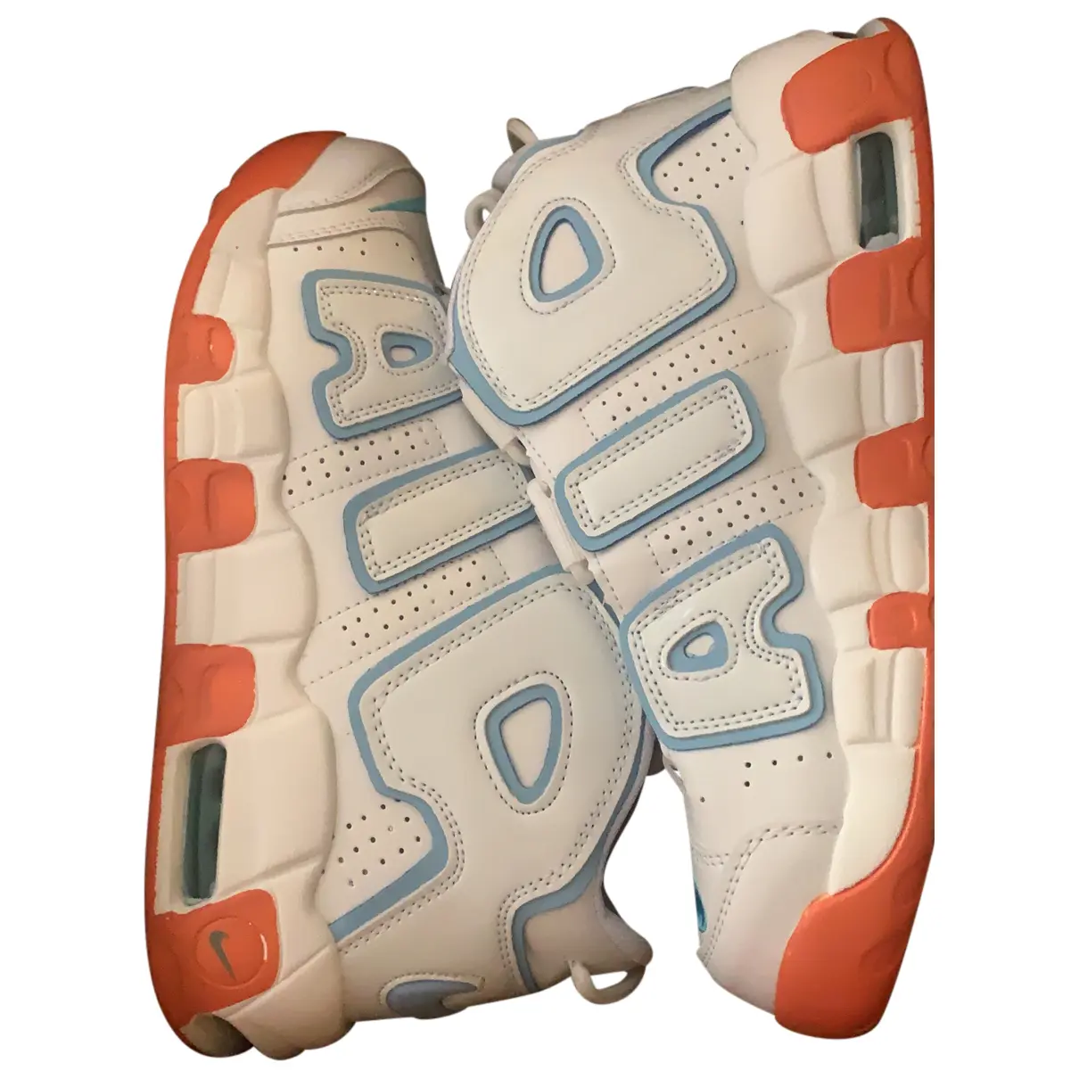Air More Uptempo pony-style calfskin trainers Nike