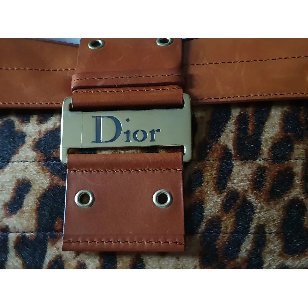 Columbus pony-style calfskin handbag Dior - Vintage