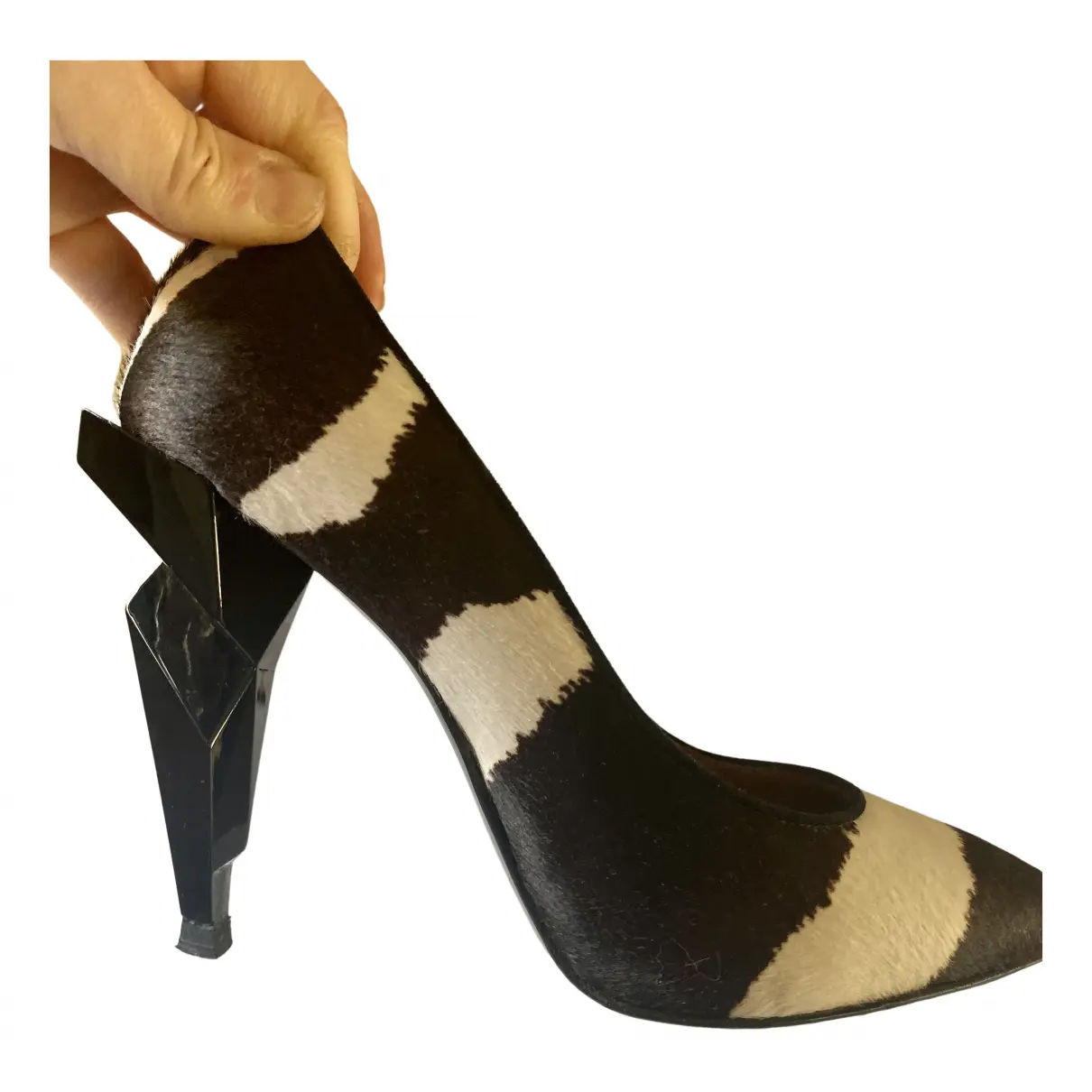 Buy Fendi Pony-style calfskin heels online