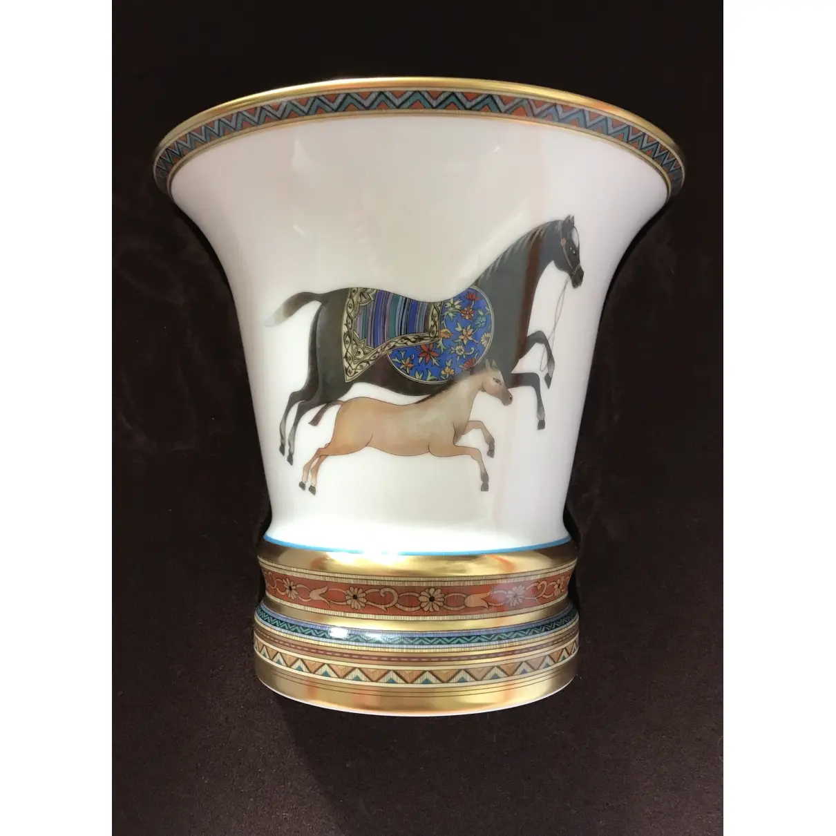 Porcelain vase Hermès