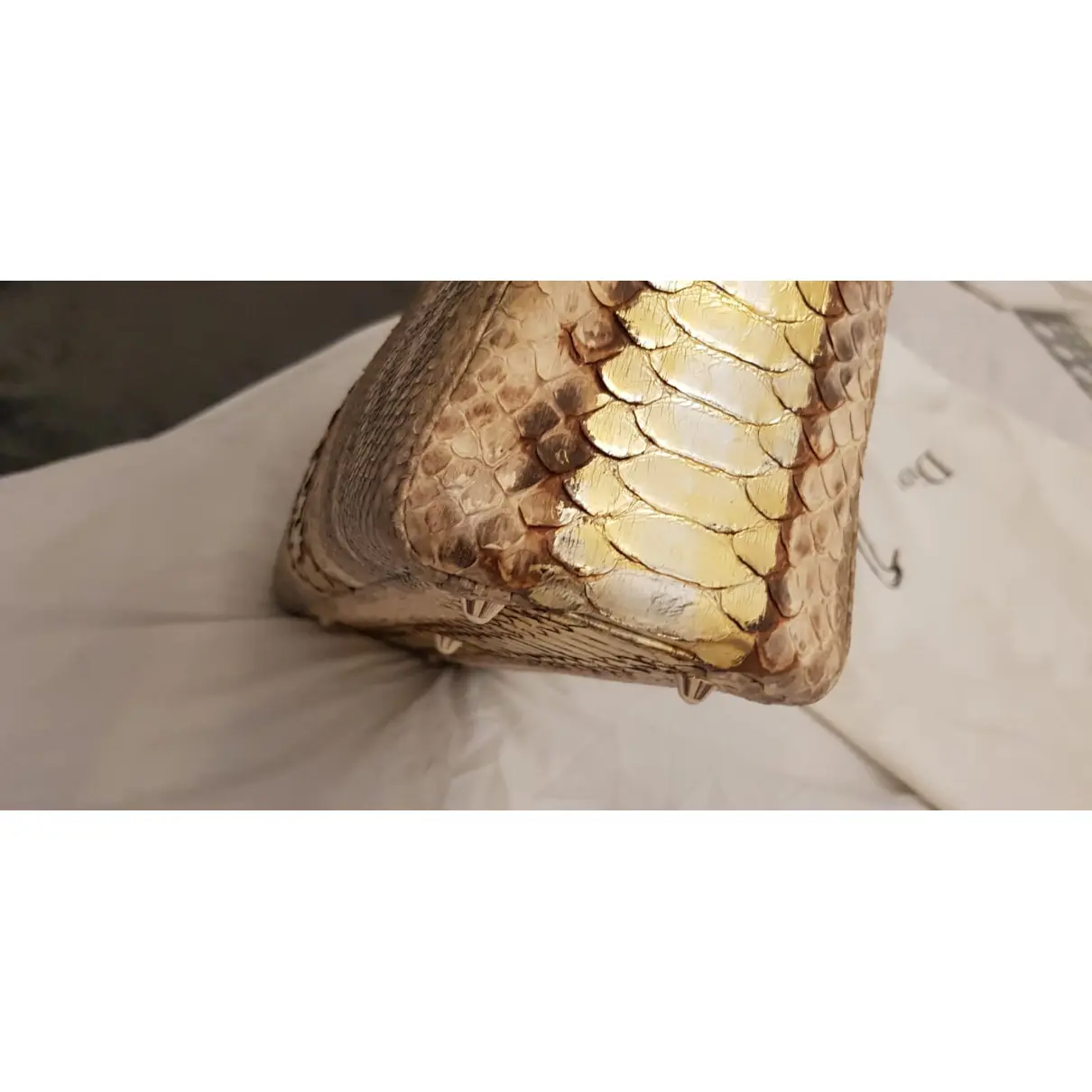 Python handbag Dior