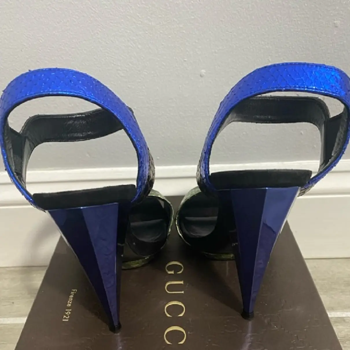 Python sandal Gucci