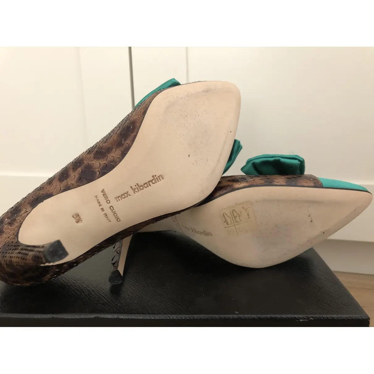 Buy Max Kibardin Python heels online