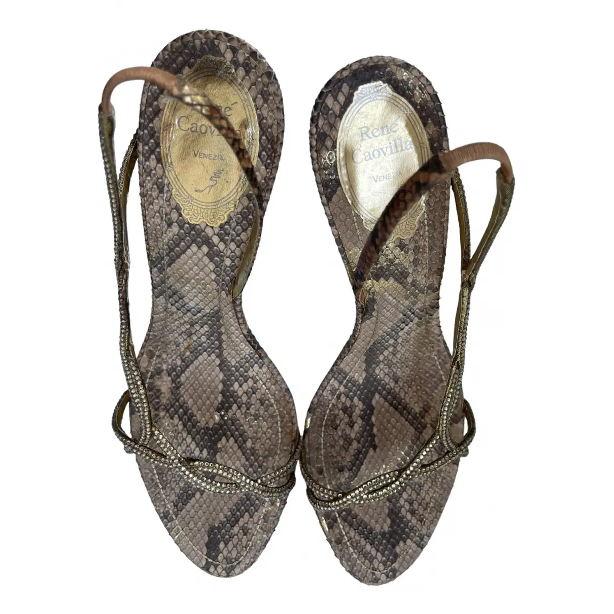 Python sandals Rene Caovilla