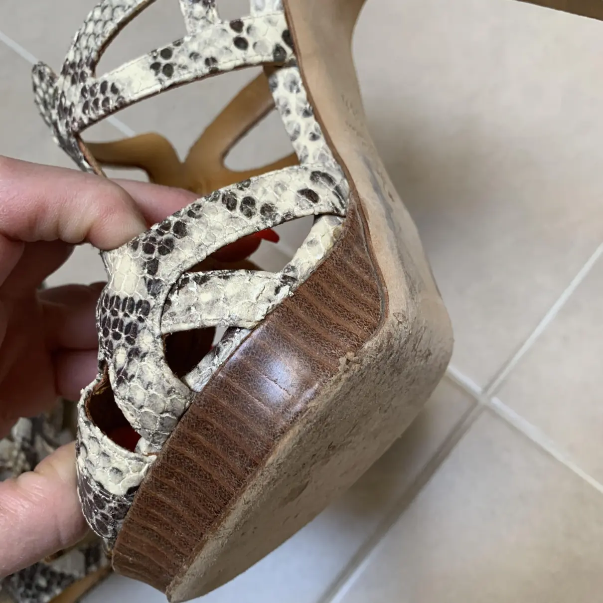 Python sandals Sutor Mantellassi