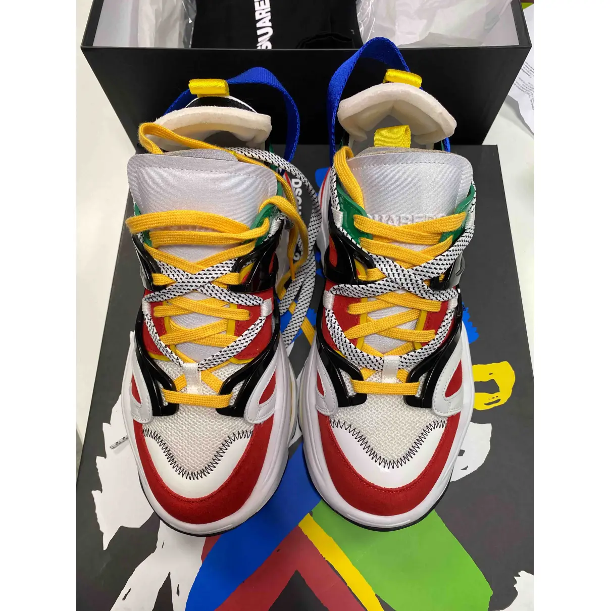 Buy Dsquared2 The Giant K2 high trainers online