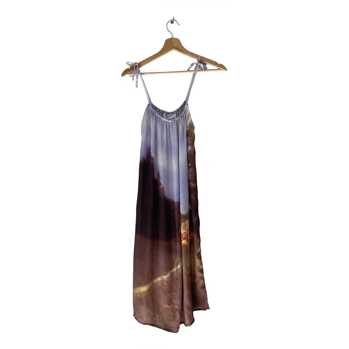 Silk mid-length dress Agnès B.