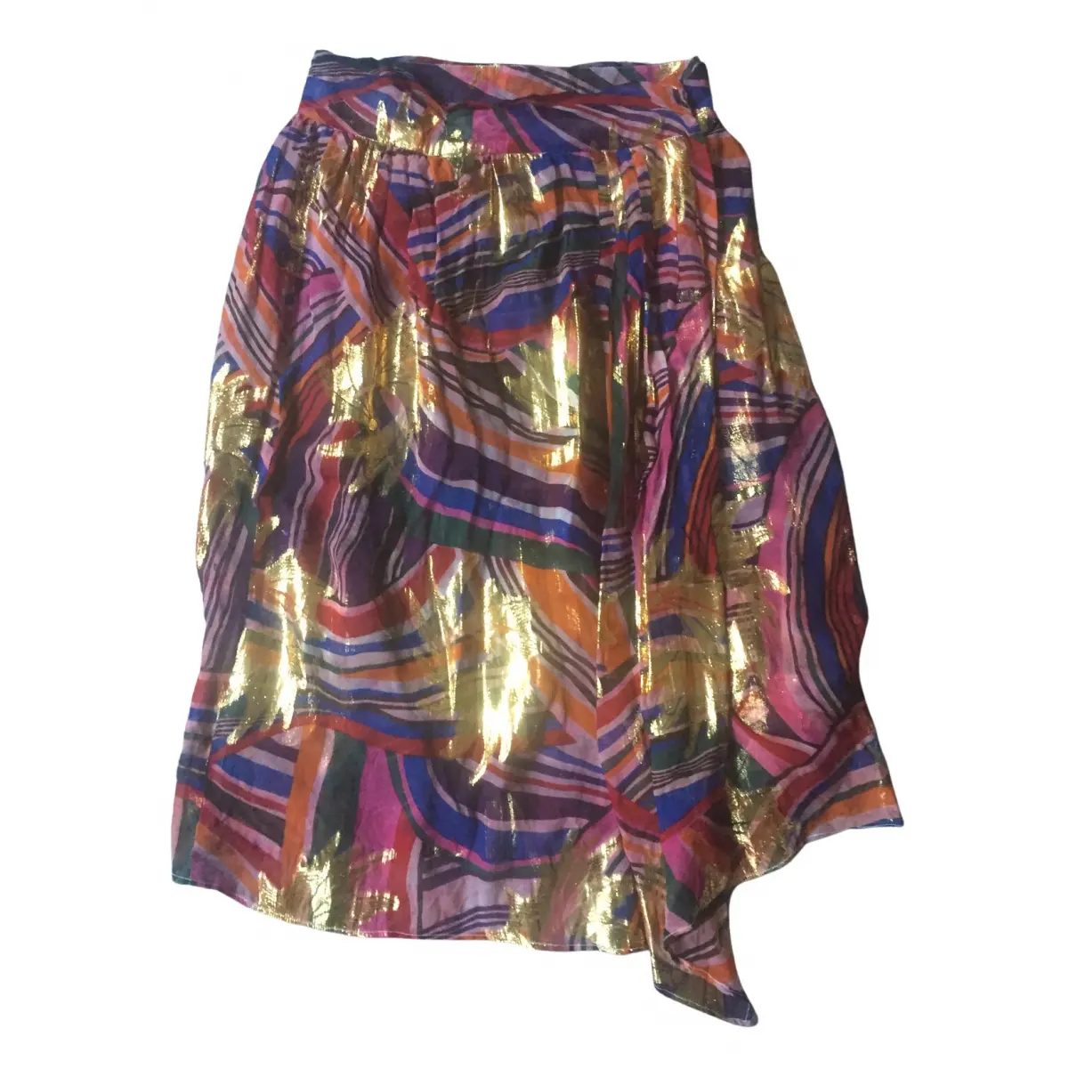 Silk mid-length skirt Antik Batik