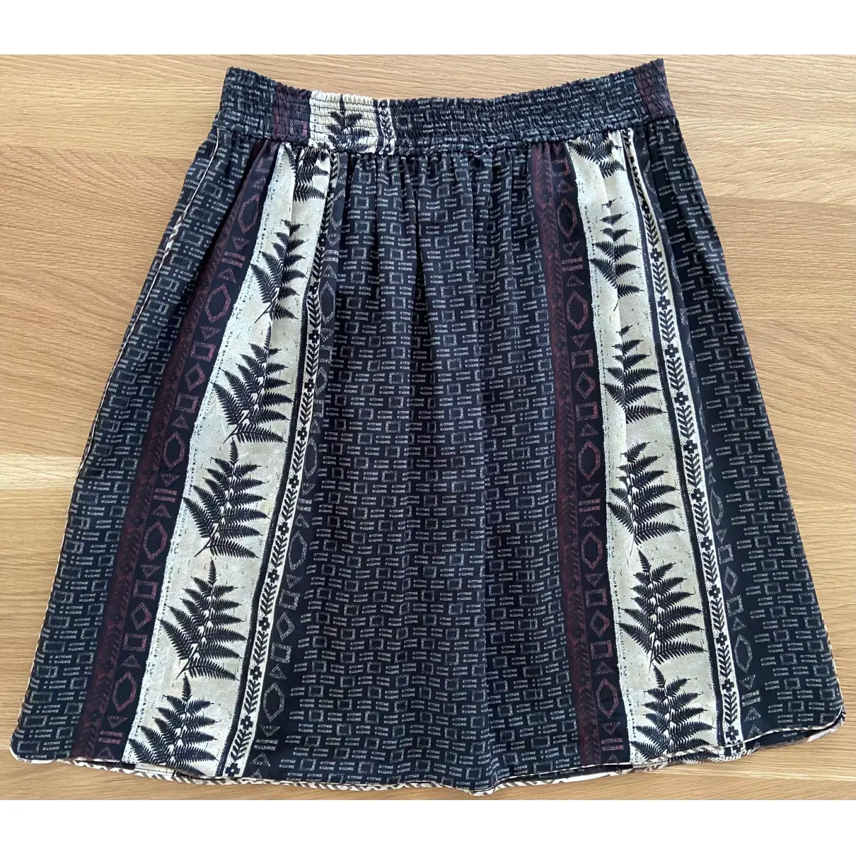 Buy Attic And Barn Silk mid-length skirt online