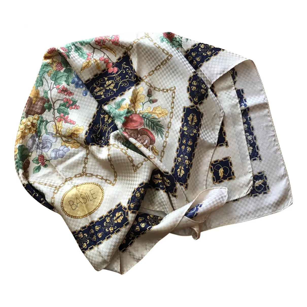 Silk handkerchief Basile