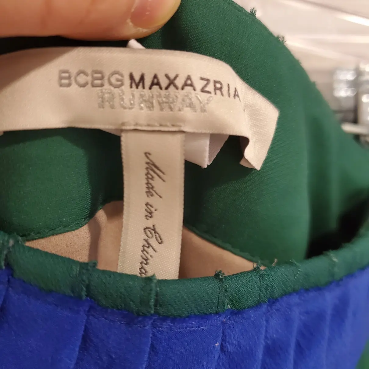 Buy Bcbg Max Azria Silk mid-length skirt online