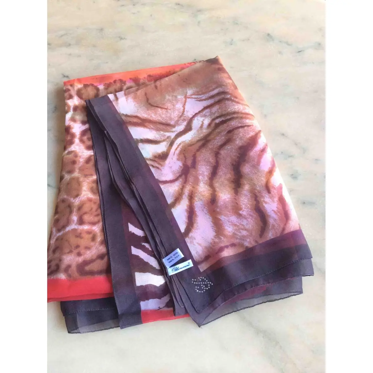 Buy Blumarine Silk scarf online