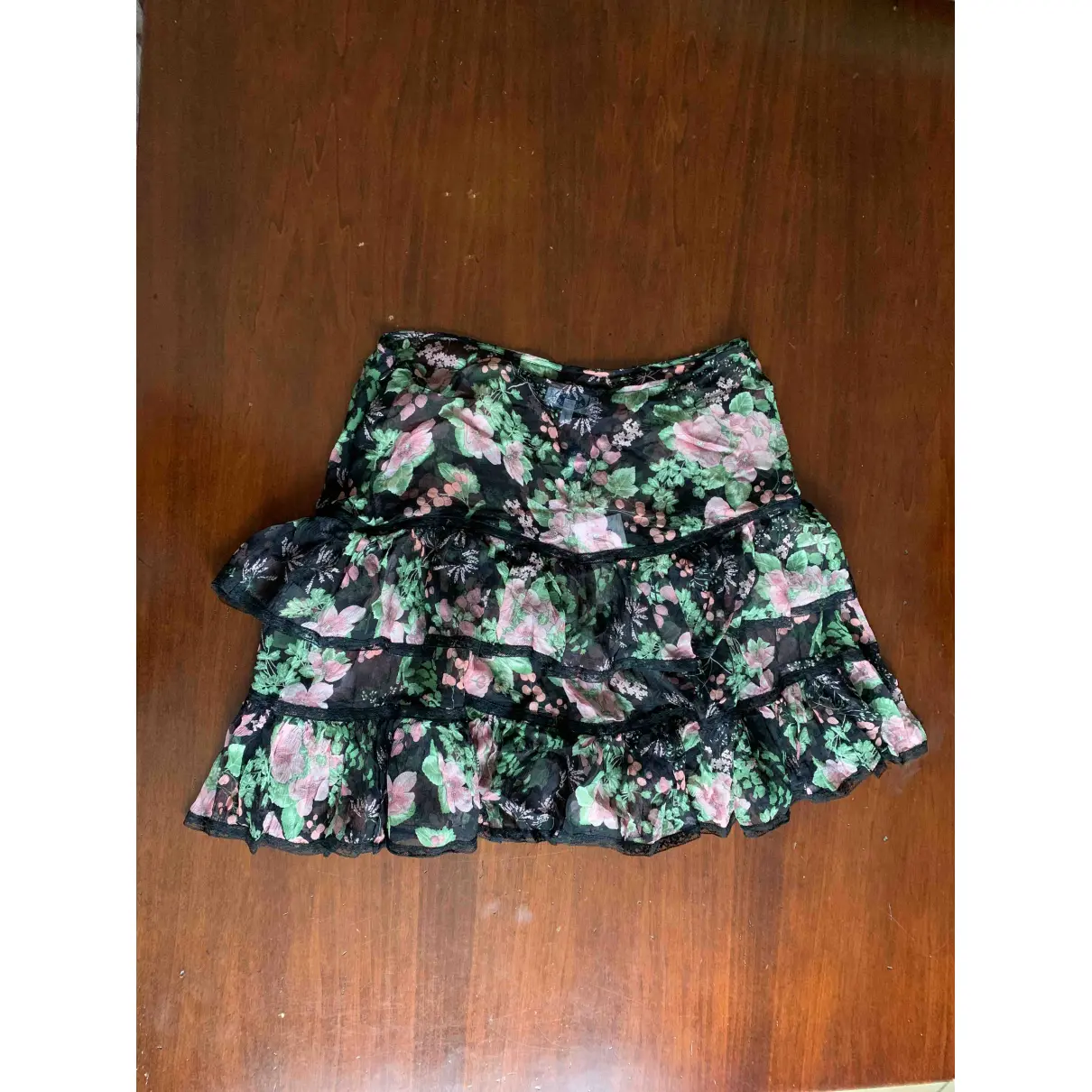 Buy Blumarine Silk mini skirt online - Vintage