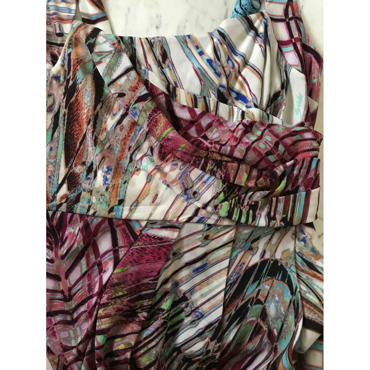 Silk mid-length dress Byblos