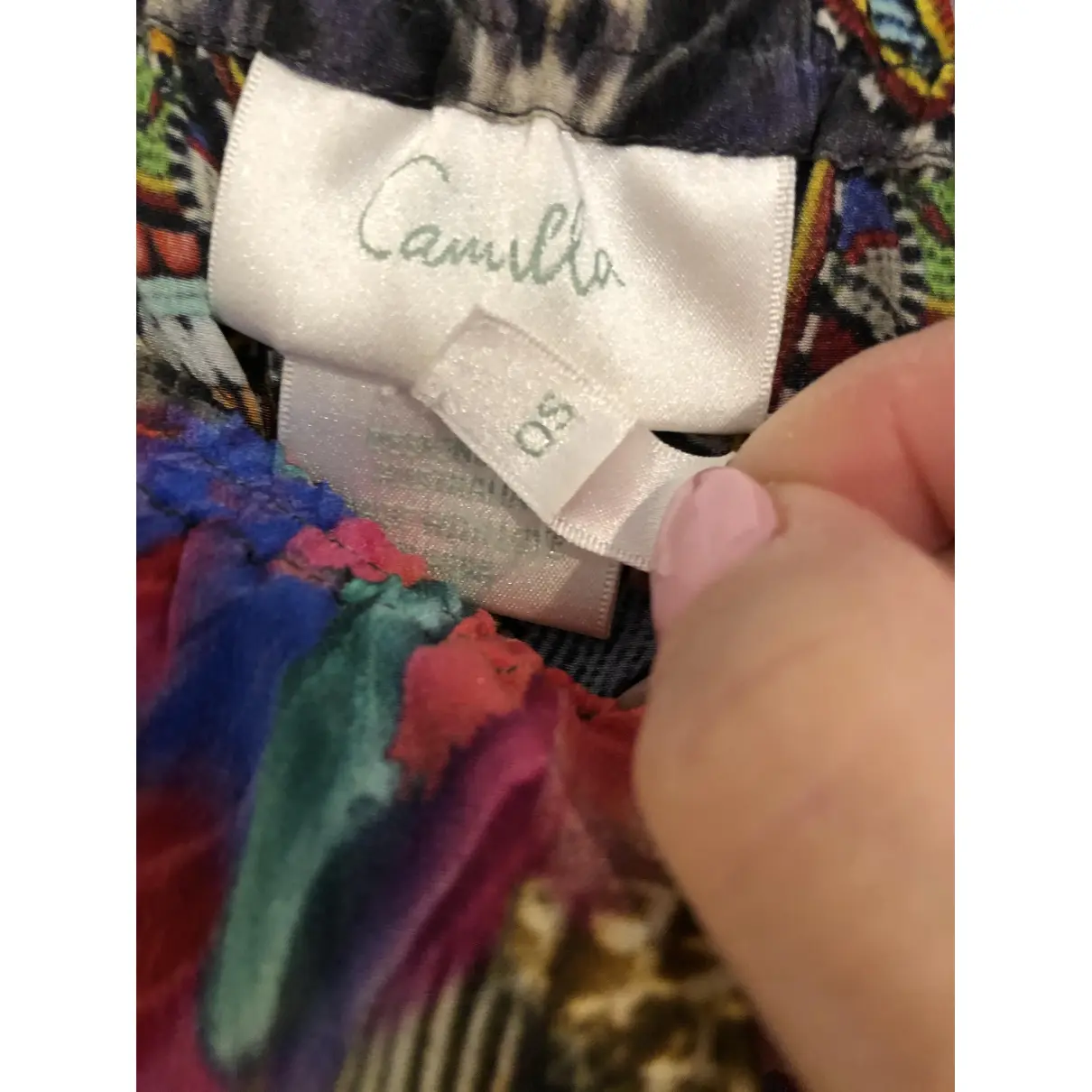 Silk maxi skirt Camilla
