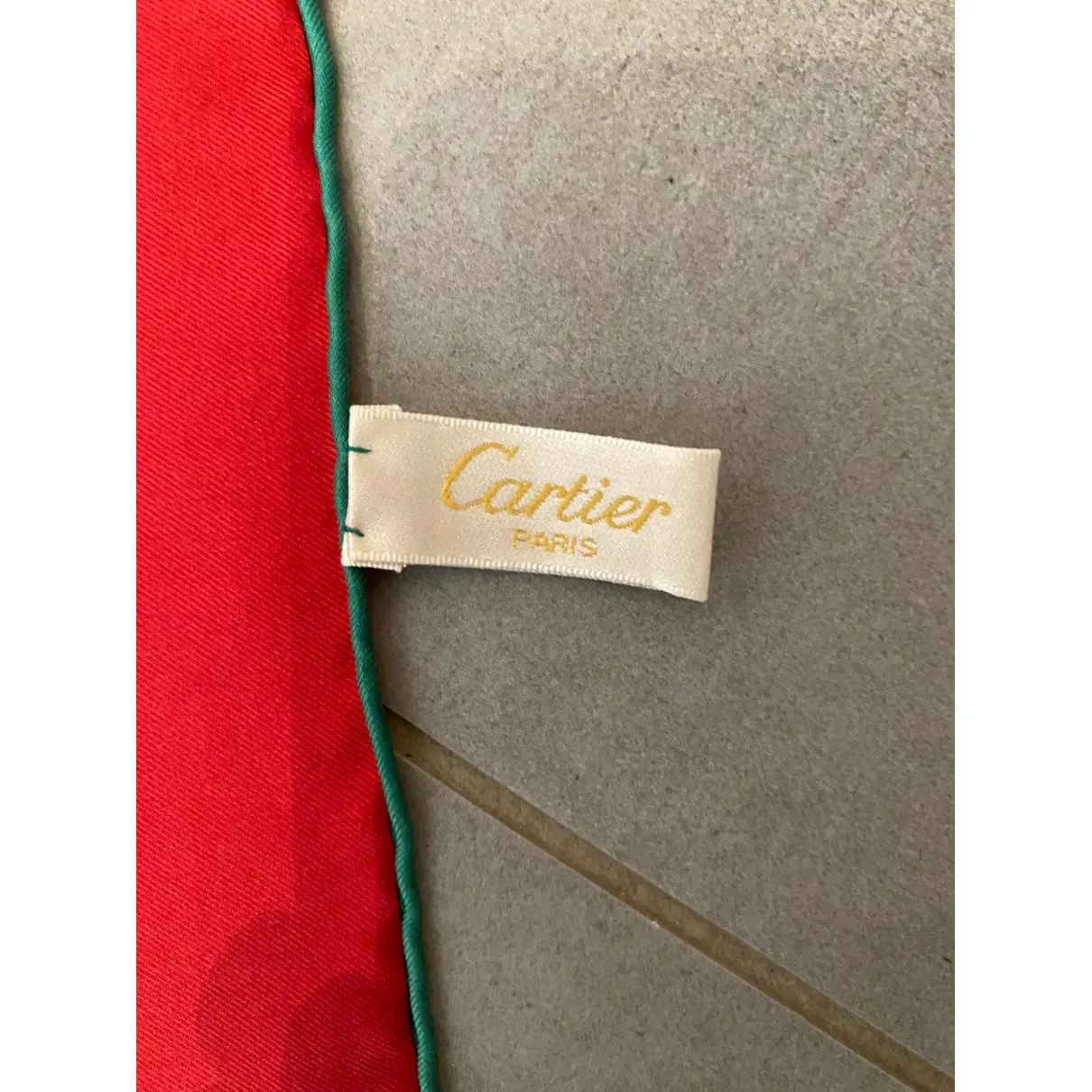 Luxury Cartier Silk handkerchief Women